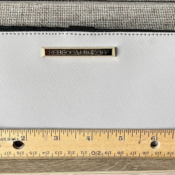 Rebecca Minkoff Credt Card Wallet in Saffiano Leather - Picture 4 of 6